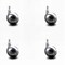 Service Caster 2.5 Inch Bright Chrome Metal Ball Caster - 3/8 Inch Threaded Stem, 4PK SCC-TS01S25-DCS-BC-381634-4 - alternate 1
